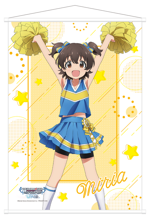 『アイドルマスター シンデレラガールズ U149』B2タペストリー チアリーダー 赤城みりあ