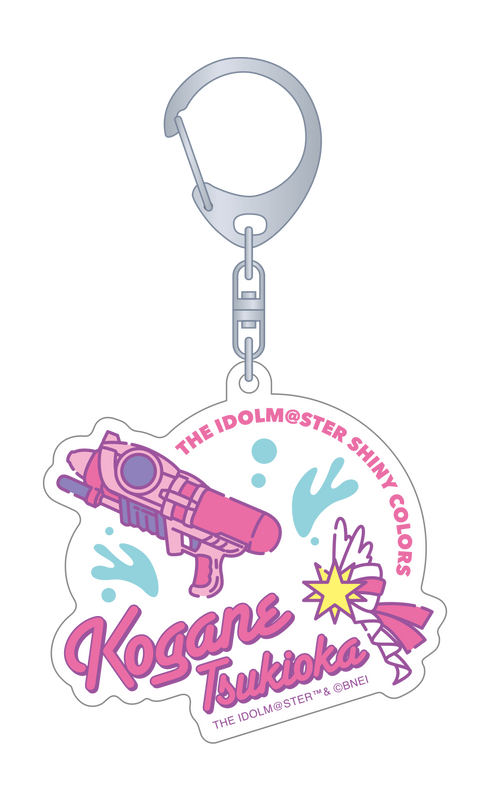 『アイドルマスター シャイニーカラーズ』アクリルキーホルダー スプラッシュパーティ 月岡恋鐘
