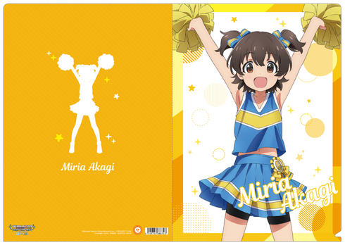 『アイドルマスター シンデレラガールズ U149』クリアファイル チアリーダー 赤城みりあ