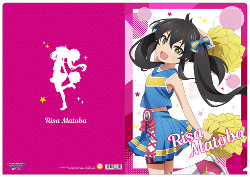 『アイドルマスター シンデレラガールズ U149』クリアファイル チアリーダー 的場梨沙