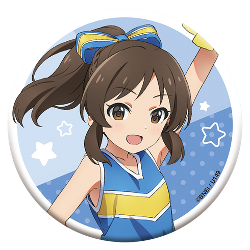 『アイドルマスター シンデレラガールズ U149』グリッター缶バッジ チアリーダー 橘ありす