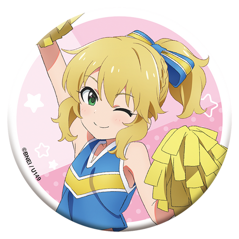 『アイドルマスター シンデレラガールズ U149』グリッター缶バッジ チアリーダー 櫻井桃華