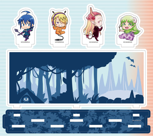 『魔入りました!入間くん』マルチアクリルスタンド/収穫祭編(入間&リード+エリザベッタ&クララ)