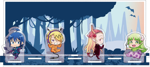 『魔入りました!入間くん』マルチアクリルスタンド/収穫祭編(入間&リード+エリザベッタ&クララ)