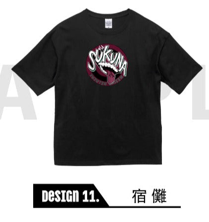 『呪術廻戦』半袖TシャツA(ブラック) 11.宿儺