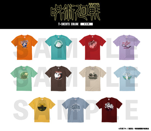 『呪術廻戦』半袖TシャツA(カラー) 10.真人