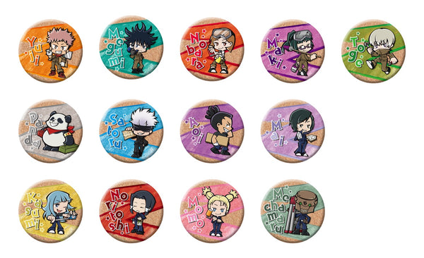 「呪術廻戦」トレーディング缶バッジ(DIYデフォルメシリーズ) BOX