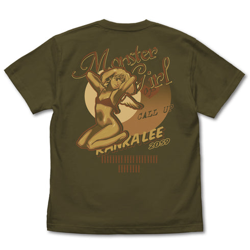 『マクロスF』ノーズアートランカ Tシャツ MOSS