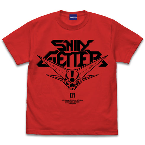 『真(チェンジ!!)ゲッターロボ 世界最後の日』真ゲッター1アイコン Tシャツ HIGH RED