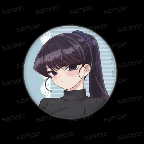 『古見さんは、コミュ症です。』描き下ろし 缶バッジ【古見硝子 私服 冬ver.】