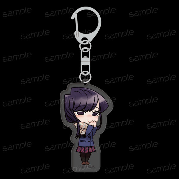 『古見さんは、コミュ症です。』アクリルキーホルダー【古見硝子 冬服】