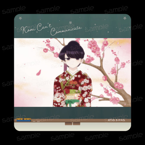 『古見さんは、コミュ症です。』ラバーマットコースター【A】