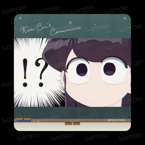 『古見さんは、コミュ症です。』ラバーマットコースター【C】