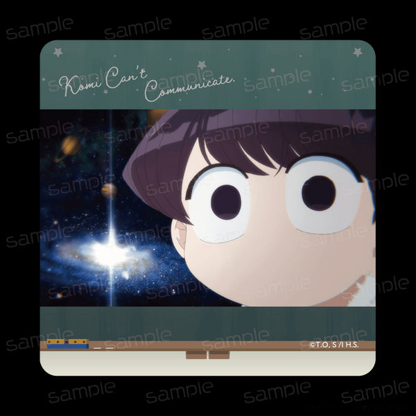 『古見さんは、コミュ症です。』ラバーマットコースター【D】