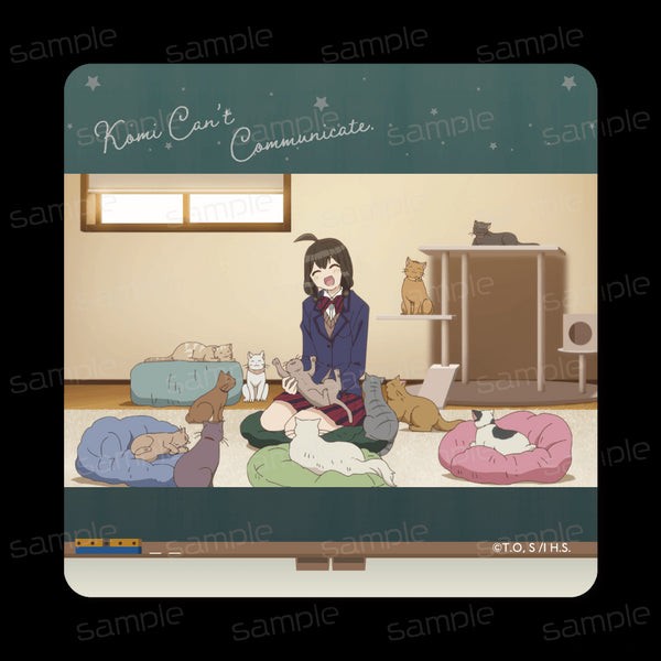 『古見さんは、コミュ症です。』ラバーマットコースター【G】