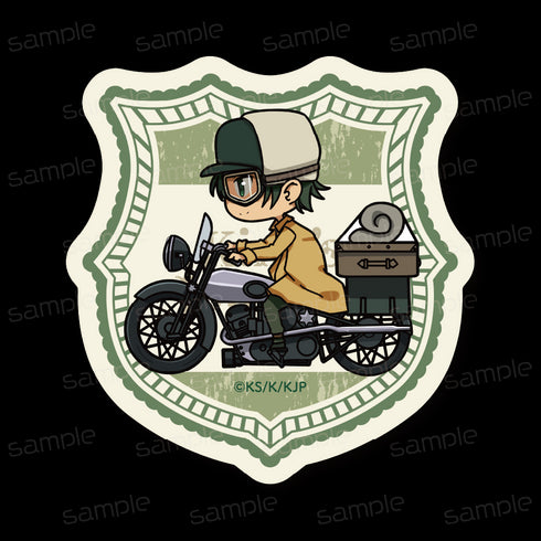 『キノの旅 -the Beautiful World-the Animated Series』耐候キャラステッカー【キノ&エルメス B】