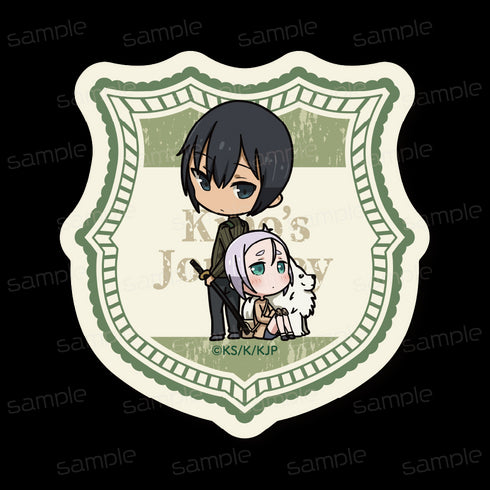 『キノの旅 -the Beautiful World-the Animated Series』耐候キャラステッカー【シズ&陸&ティー】