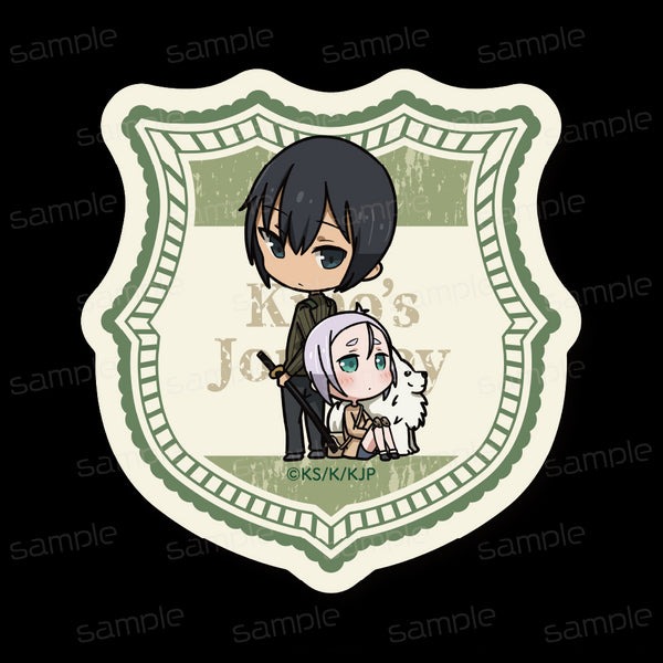 『キノの旅 -the Beautiful World-the Animated Series』耐候キャラステッカー【シズ&陸&ティー】