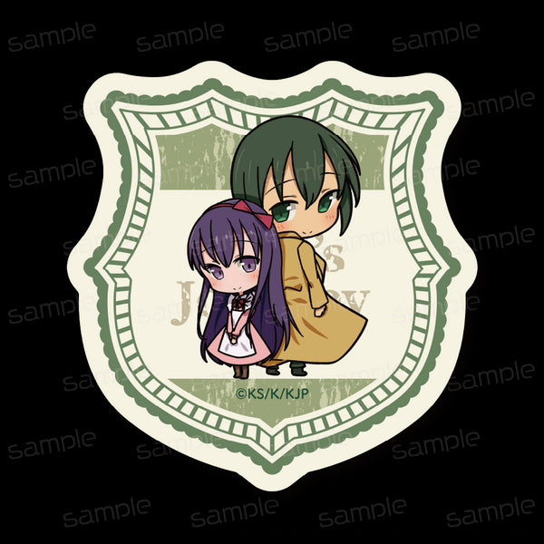 『キノの旅 -the Beautiful World-the Animated Series』耐候キャラステッカー【キノ&幼少期キノ】