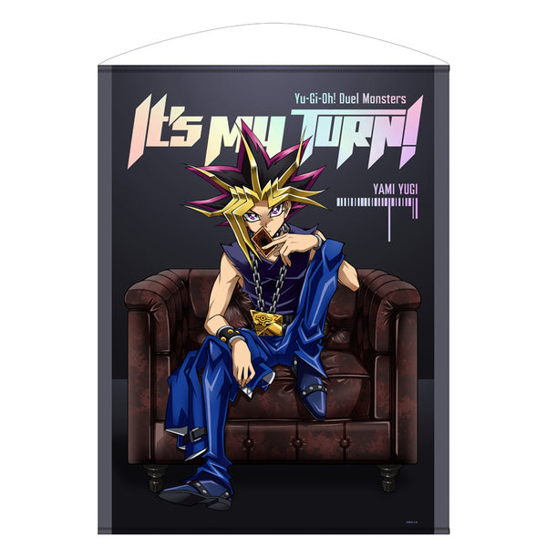 『遊☆戯☆王デュエルモンスターズ』描き下ろし 闇遊戯 100cmタペストリー 最強の決闘者達Ver.