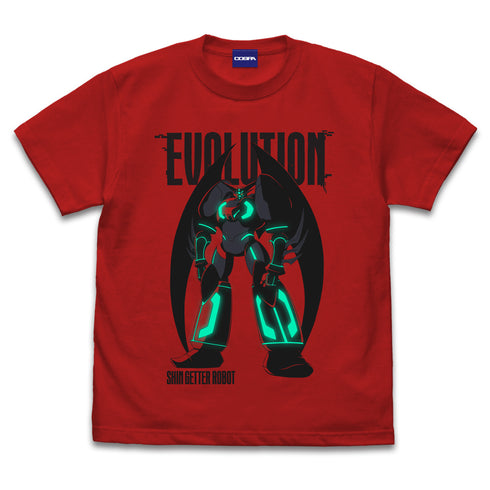 『真(チェンジ!!)ゲッターロボ 世界最後の日』真ゲッターロボ Tシャツ RED