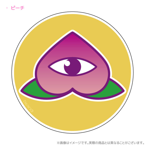 『まちカドまぞく 2丁目』マグネットリフレクター ピーチ