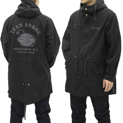 『ガールズ&パンツァー 最終章』あんこうチーム M-51ジャケット BLACK