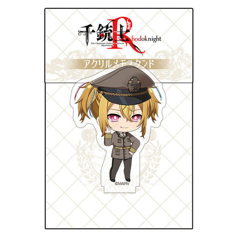 『千銃士:Rhodoknight』アクリルメモスタンド(ケンタッキー/制服)