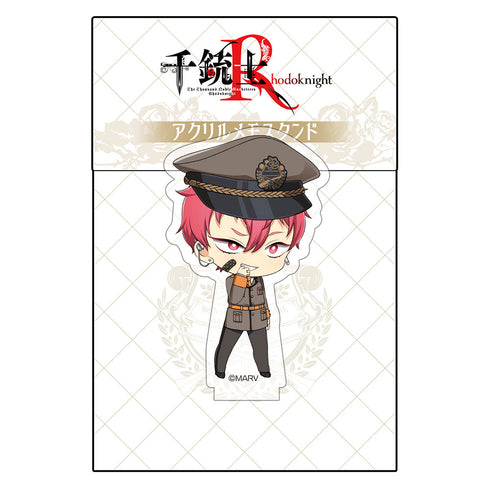 『千銃士:Rhodoknight』アクリルメモスタンド(ベルガー/制服)
