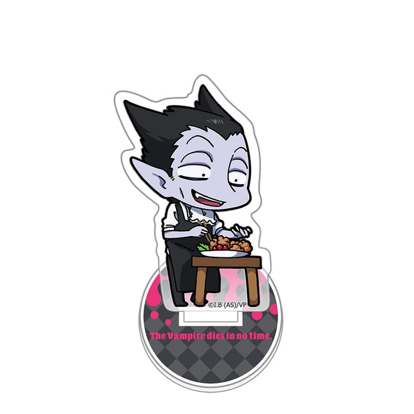 "Vampires Die Instantly" Acrylic Memo Stand (Dralc)