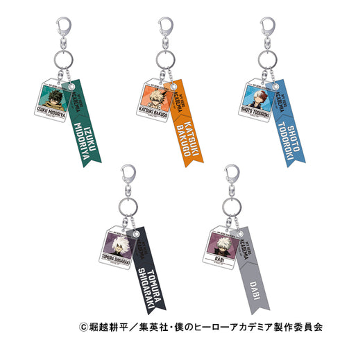 『僕のヒーローアカデミア』合皮リボンキーホルダー 爆豪勝己