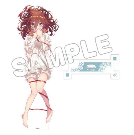 『五等分の花嫁∬』描き下ろしアクリルフィギュアM(ネグリジェ) 中野三玖