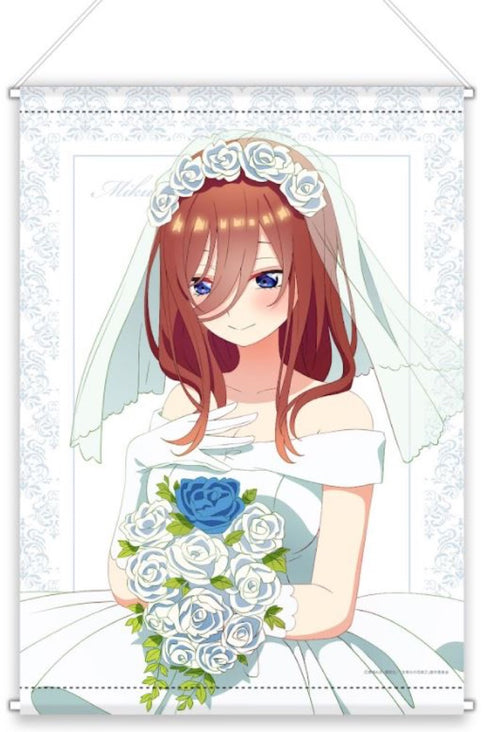 『五等分の花嫁∫∫』中野三玖 描き下ろしB2タペストリー(ドレス)