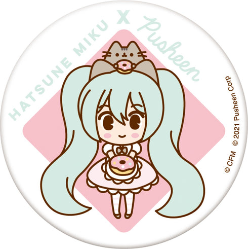 『初音ミク』缶バッジセット Pusheenコラボ
