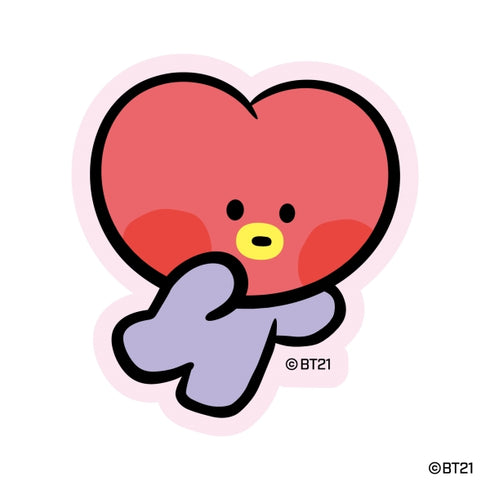 『BT21』minini ダイカットステッカーミニ / (6)TATA