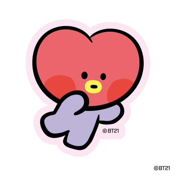 『BT21』minini ダイカットステッカーミニ / (6)TATA