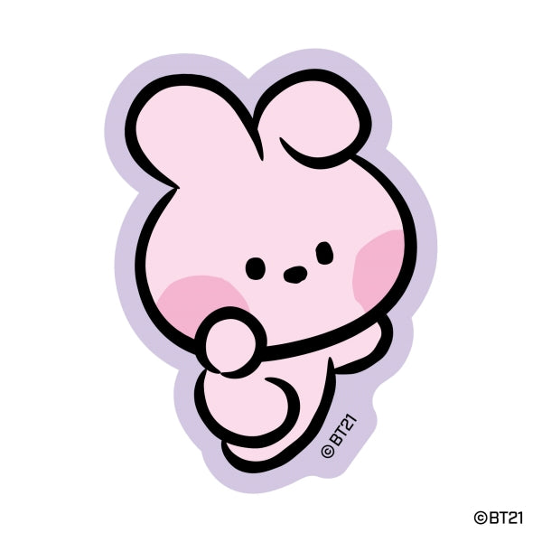 『BT21』minini ダイカットステッカーミニ / (7)COOKY