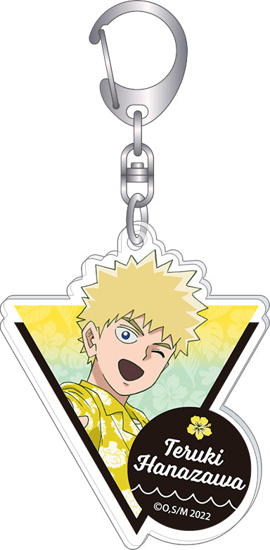"Mob Psycho 100 III" Acrylic Keychain / Teruki Hanazawa (Aloha Ver.)