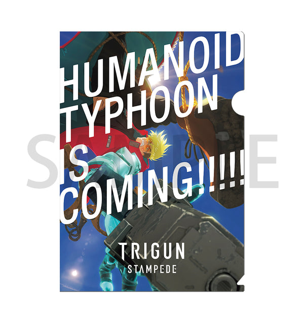 『TRIGUN STAMPEDE』クリアファイル/ティザービジュアル