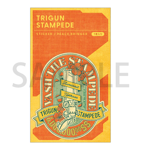 『TRIGUN STAMPEDE』ステッカー/ピースブリンガー(ヴァッシュ)