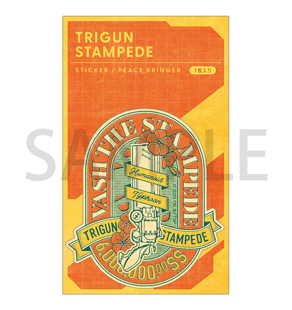 『TRIGUN STAMPEDE』ステッカー/ピースブリンガー(ヴァッシュ)