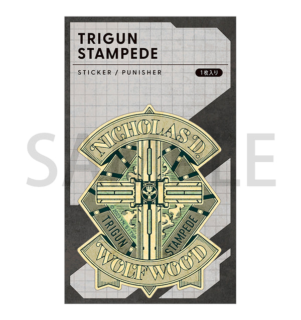 『TRIGUN STAMPEDE』ステッカー/パニッシャー(ウルフウッド)