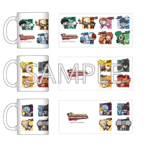 『僕のヒーローアカデミア×サンリオキャラクターズ』マグカップAプロヒーロー
