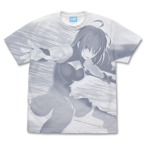 『月姫 -A piece of blue glass moon-』シエル オールプリントTシャツ/WHITE