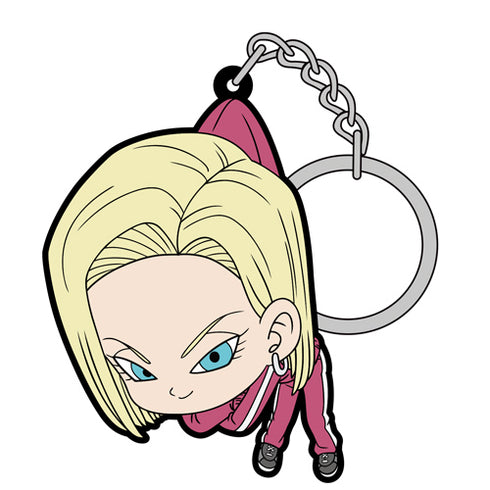 『ドラゴンボール超』18号 つままれキーホルダー