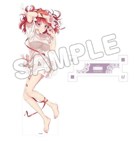 『五等分の花嫁∬』描き下ろしアクリルフィギュアM(ネグリジェ) 中野二乃