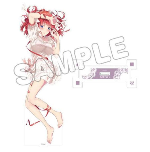 『五等分の花嫁∬』描き下ろしアクリルフィギュアL(ネグリジェ) 中野二乃