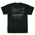 『ウルトラマン』科学特捜隊 ドライTシャツ/BLACK