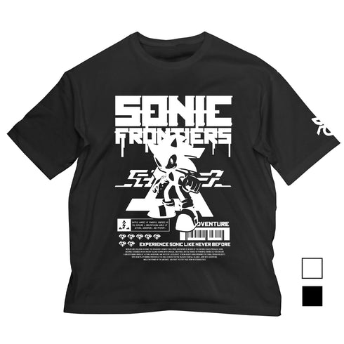 『ソニックフロンティア』 ビッグシルエットTシャツ BLACK
