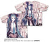 『初音ミク』 初音ミク cherry blossoms 両面フルグラフィックTシャツ